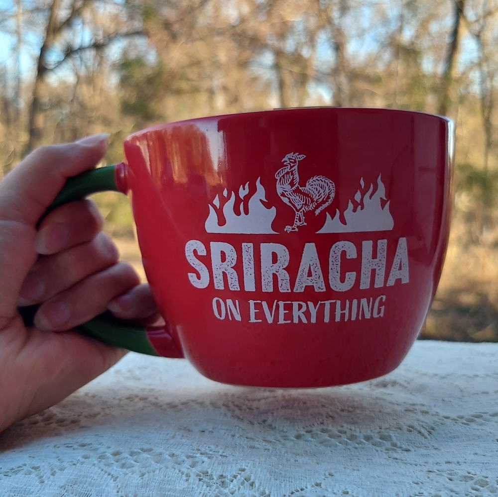 Sriracha Ramen Mug Bowl with Handle